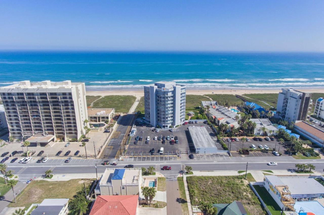 Sunny Oceanfront Condo On South Padre Island Beach Exterior foto