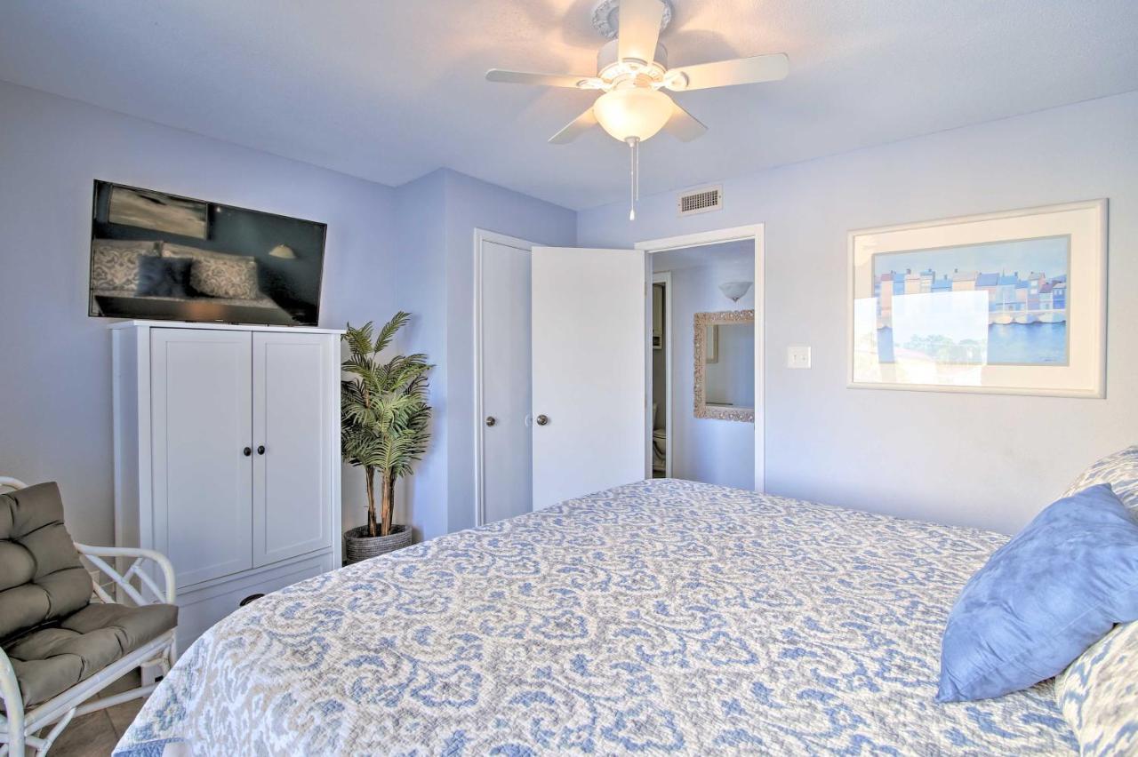 Sunny Oceanfront Condo On South Padre Island Beach Exterior foto